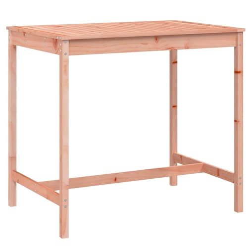 vidaXL Stolik ogrodowy, 121x82,5x110 cm, lite drewno daglezjowe