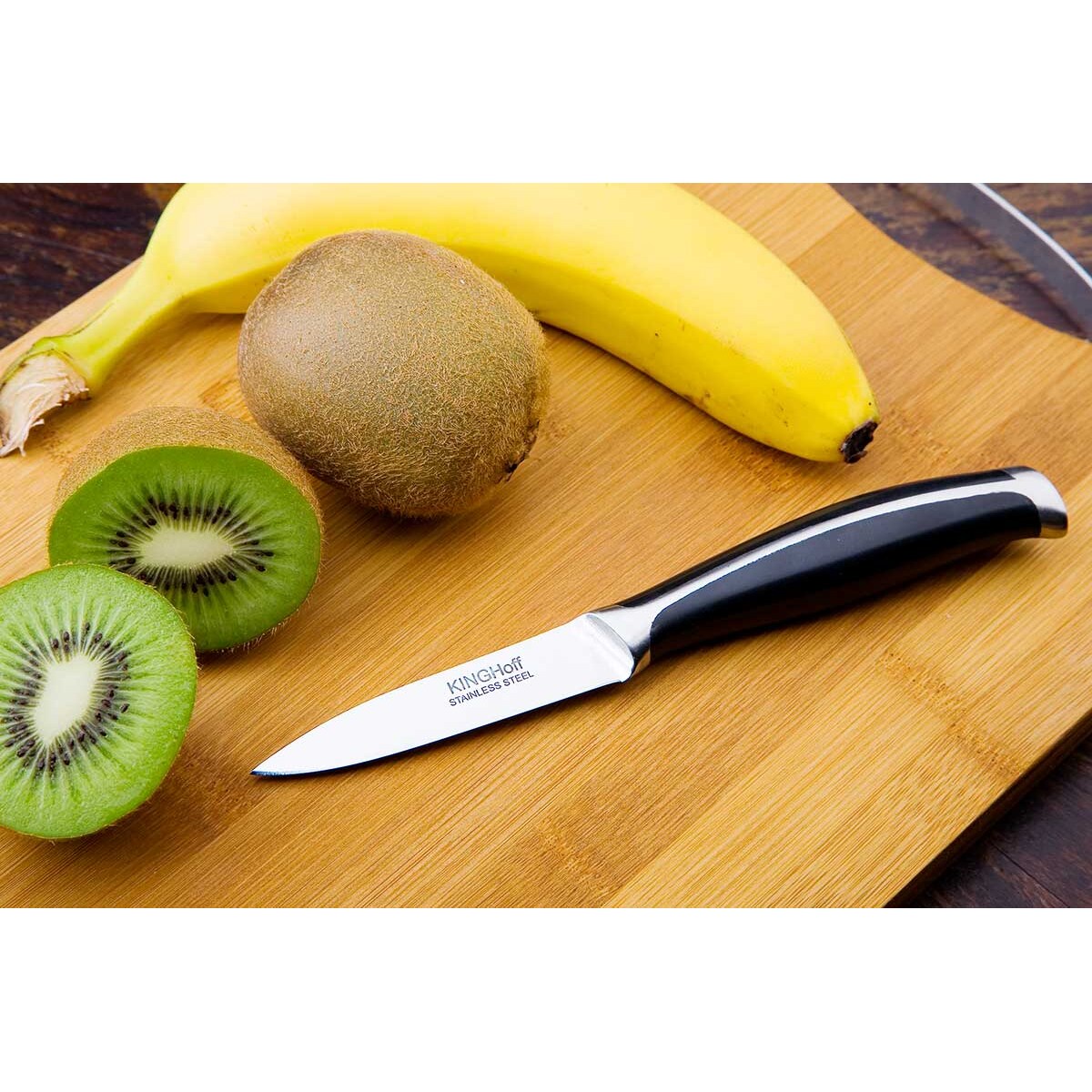 Nóż stalowy do obierania 8.5cm kuchenny pojedyńczy KINGHOFF
