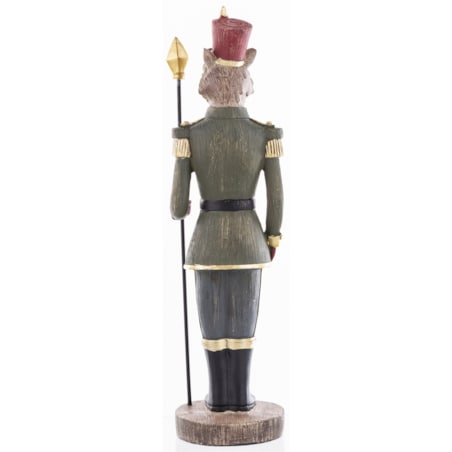 Figurka Lis w mundurze 35x9 cm