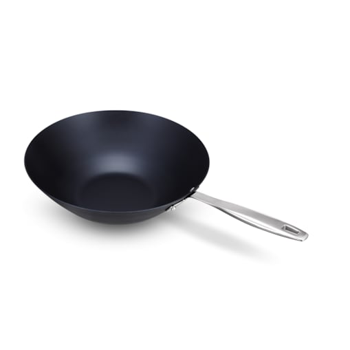 Patelnia wok ze stali węglowej 31cm Maestro 15028314