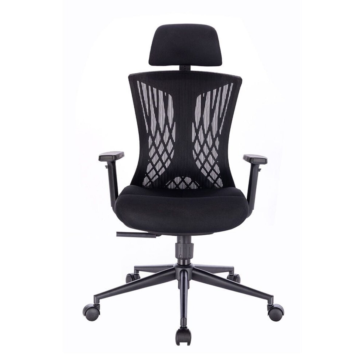 FOTEL BIUROWY ERGONOMICZNY AVERY CZARNY