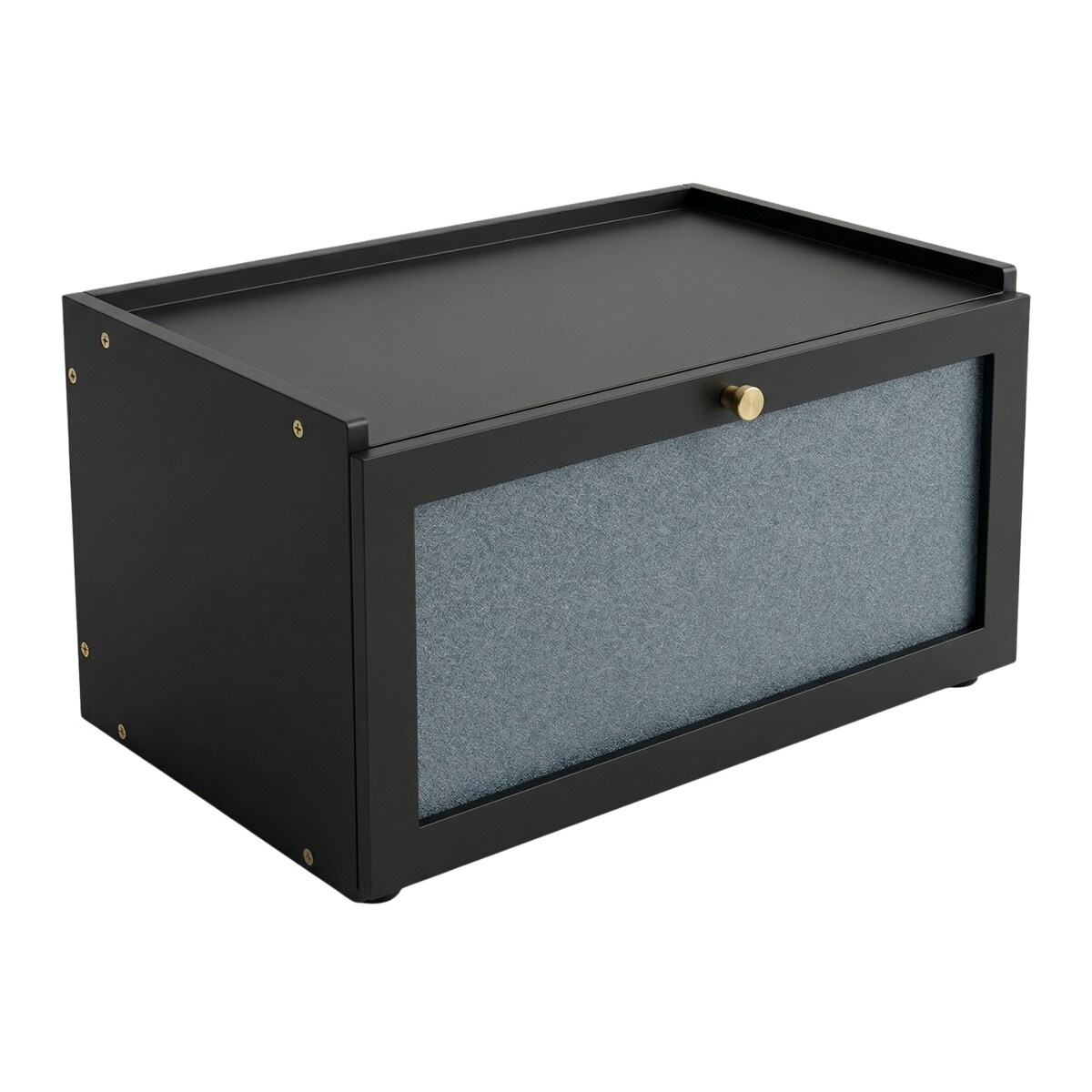 Bambusowy chlebak VITRINE, 25 x 40 x 21,5 cm