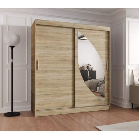 Szafa przesuwna MILO 180 sonoma