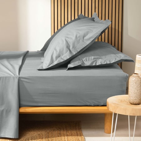 Prześcieradło na gumce z organicznej bawełny BIOLINA, 90 x 190 cm