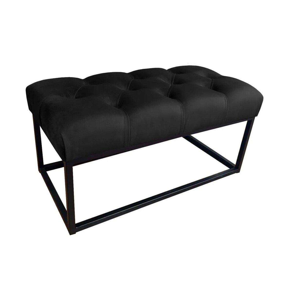 Ławka CHARLIE MG VELVET czarna