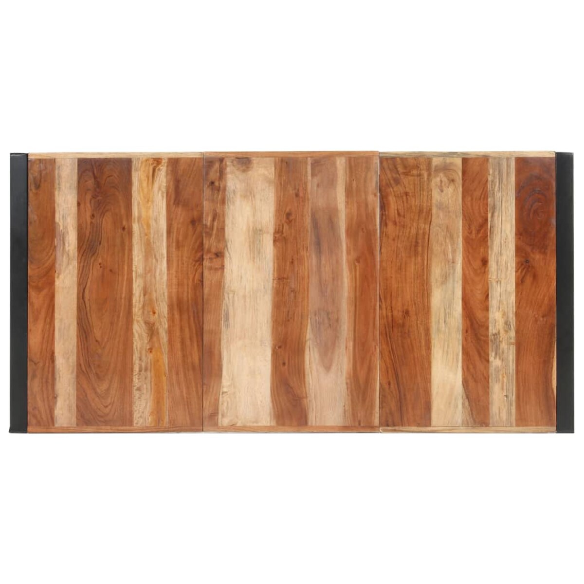 vidaXL Stół do jadalni, 160x80x75 cm, lite drewno