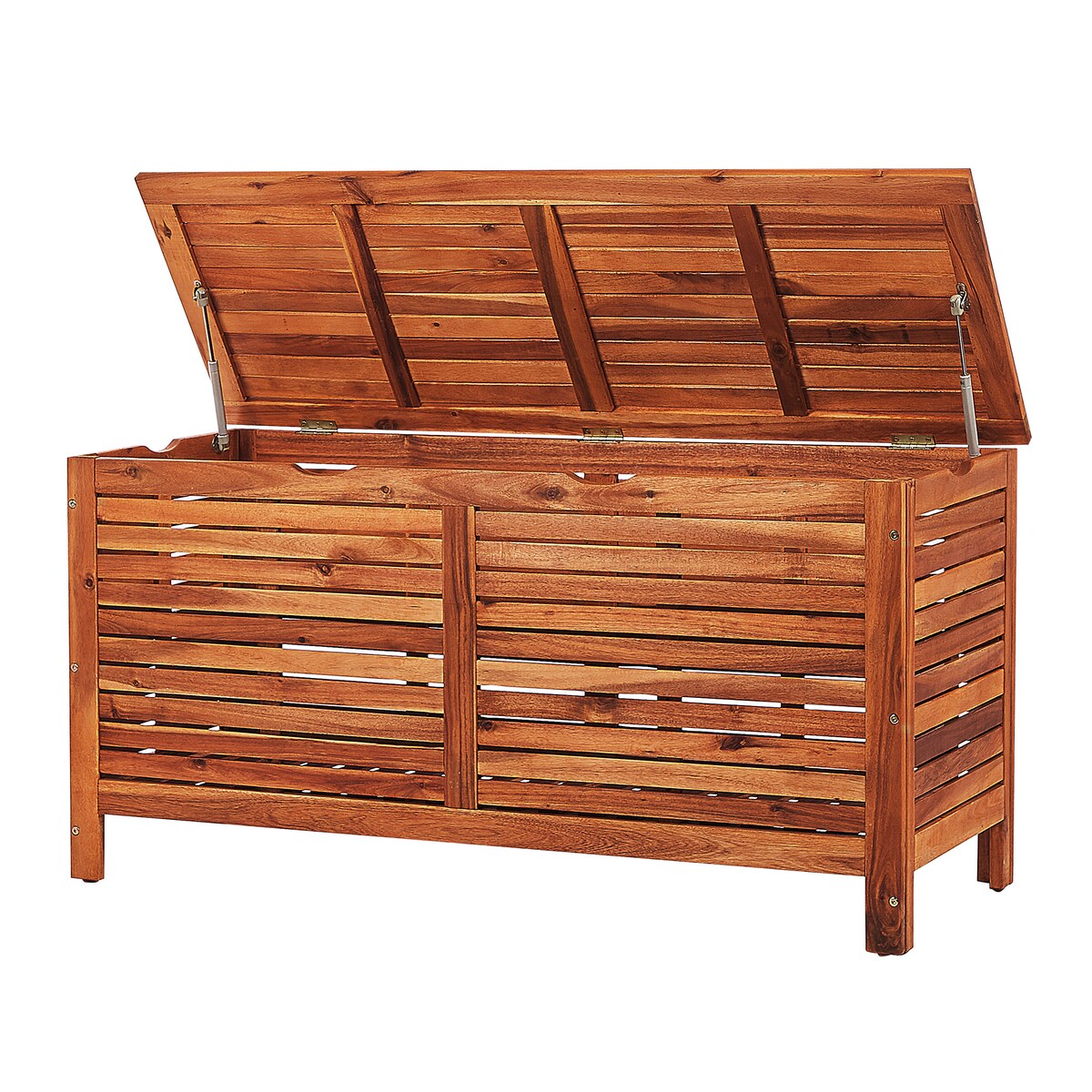 Skrzynia ogrodowa RIVIERA 130 cm 48 cm Brązowy