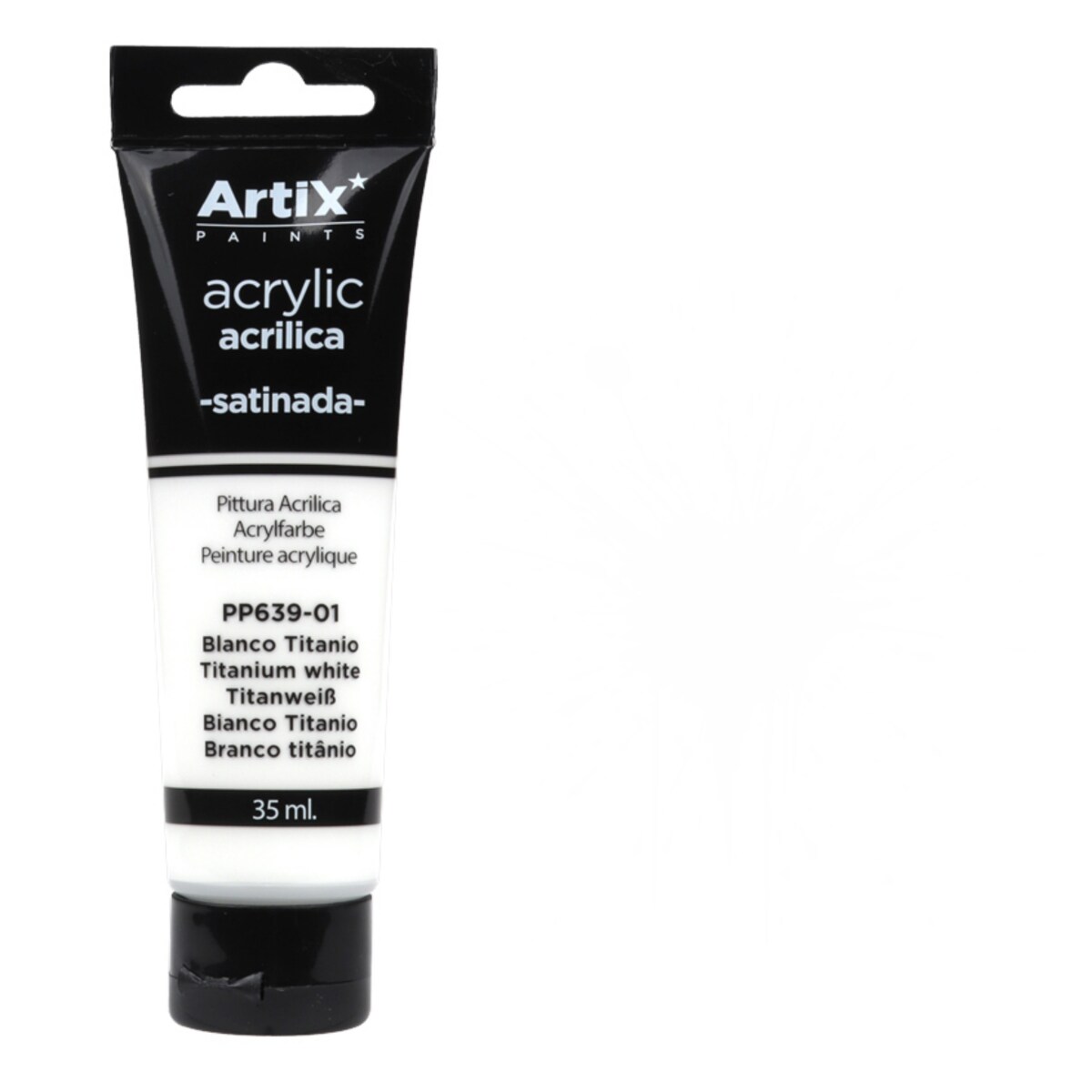 farba akrylowa titanum white artix pp639-01, 35ml