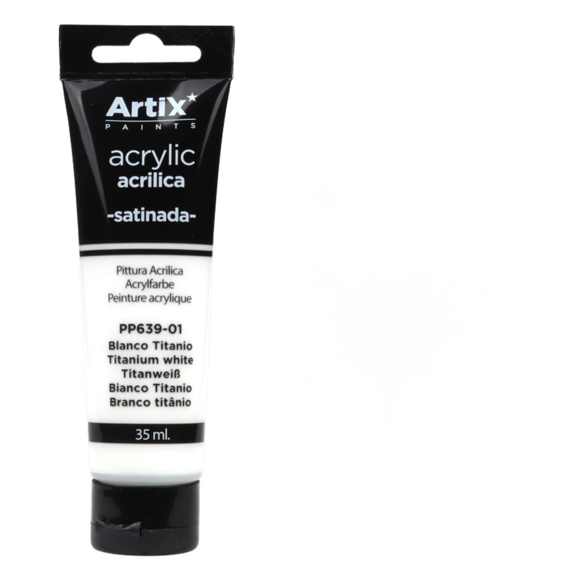 farba akrylowa titanum white artix pp639-01, 35ml