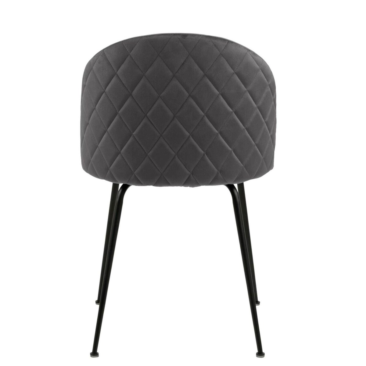 Krzesło Louise Grey tapicerowane