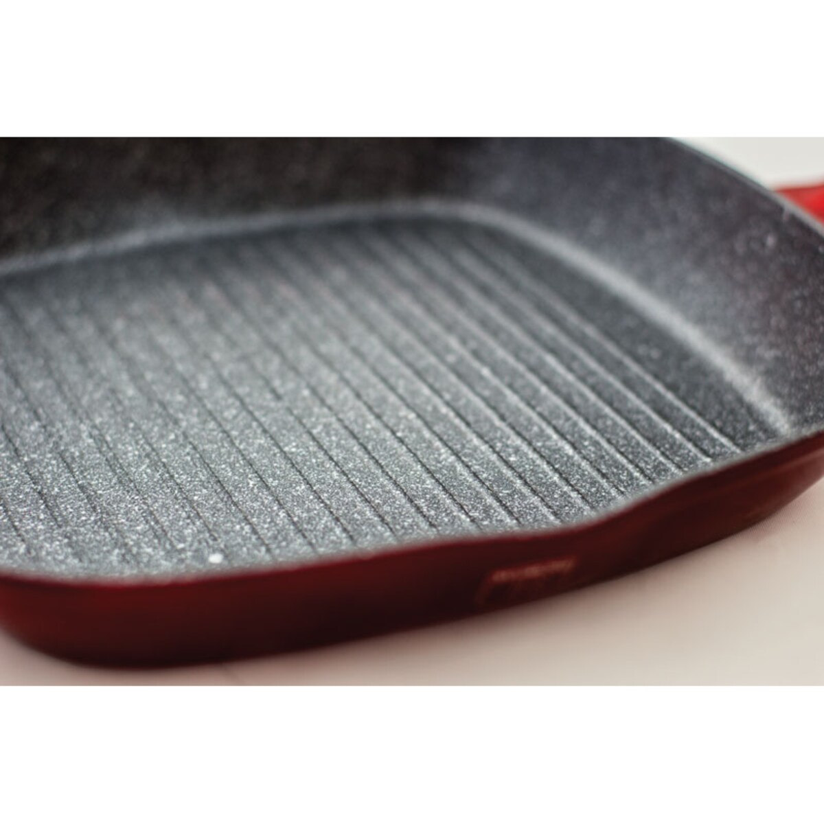Patelnia z powłoką granitową grill 28cm BERLINGER HAUS Metallic Burgundy