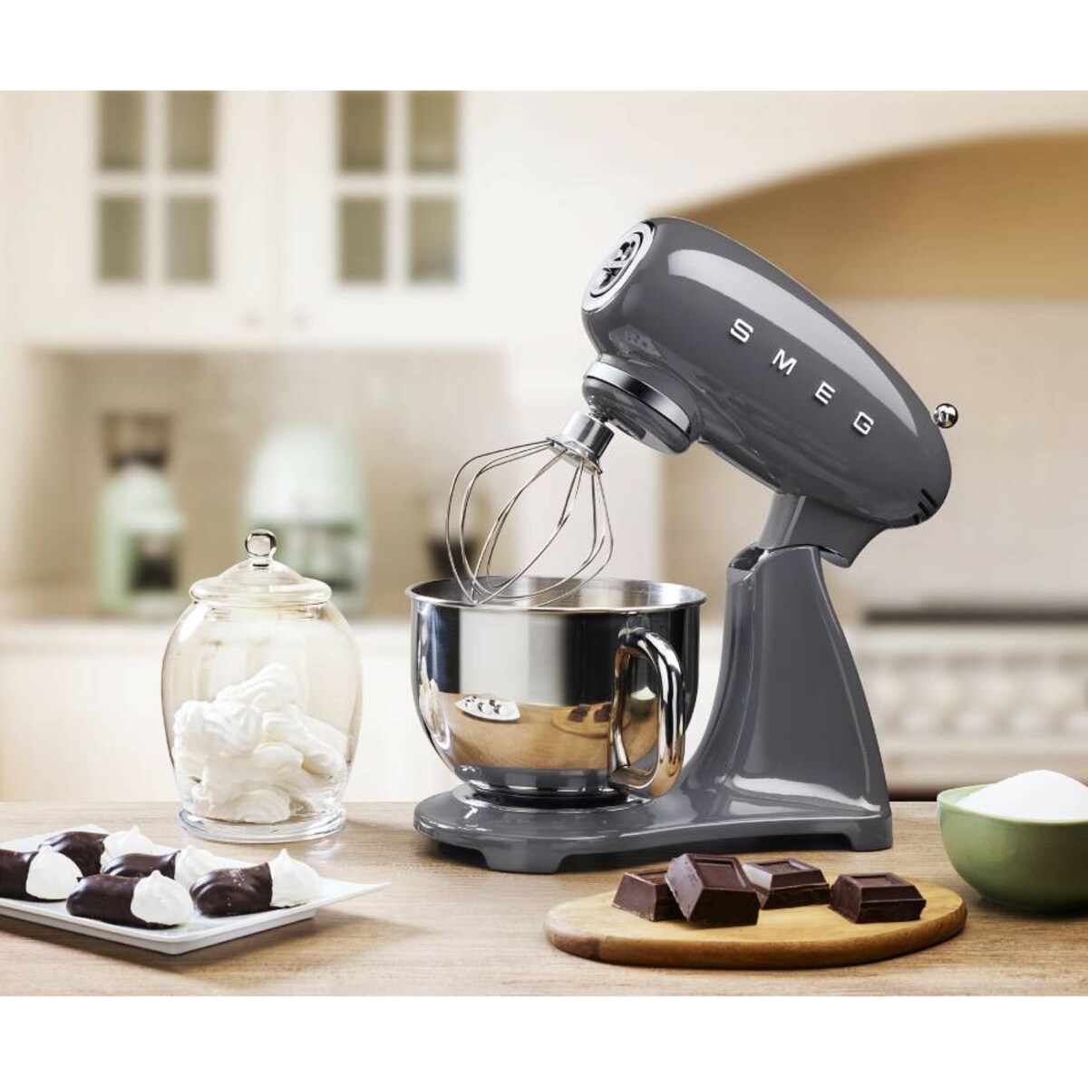 Mikser planetarny szary 50's Style, SMEG