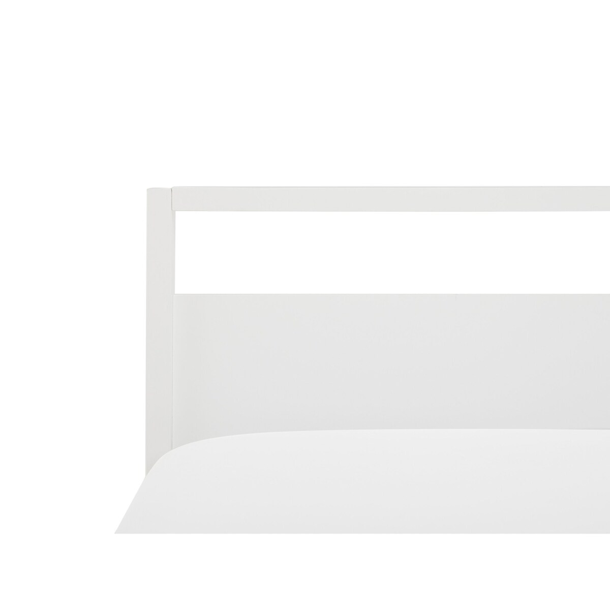 Łóżko drewniane 180 x 200 cm białe GIULIA