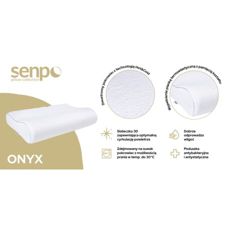 Poduszka Senpo Onyx Onyx