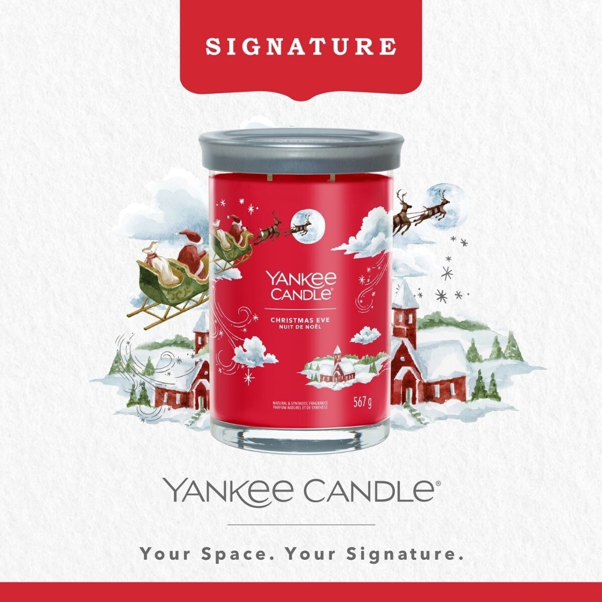 YC SIGNATURE Tumbler duży CHRISTMAS EVE