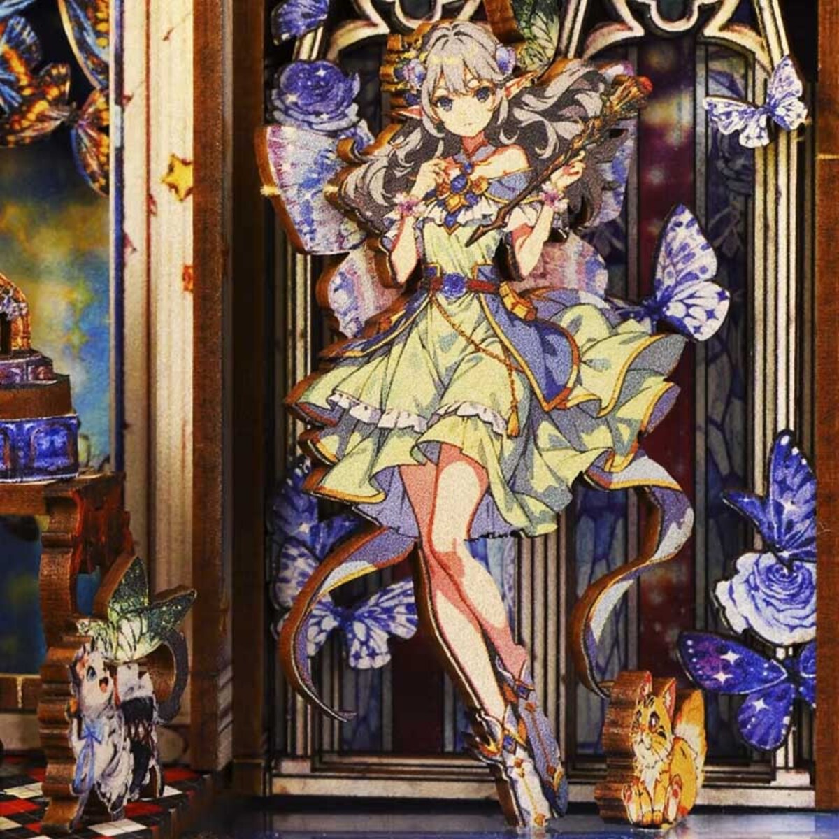 Miniaturowy domek Book Nook - Świat baśniowych snów