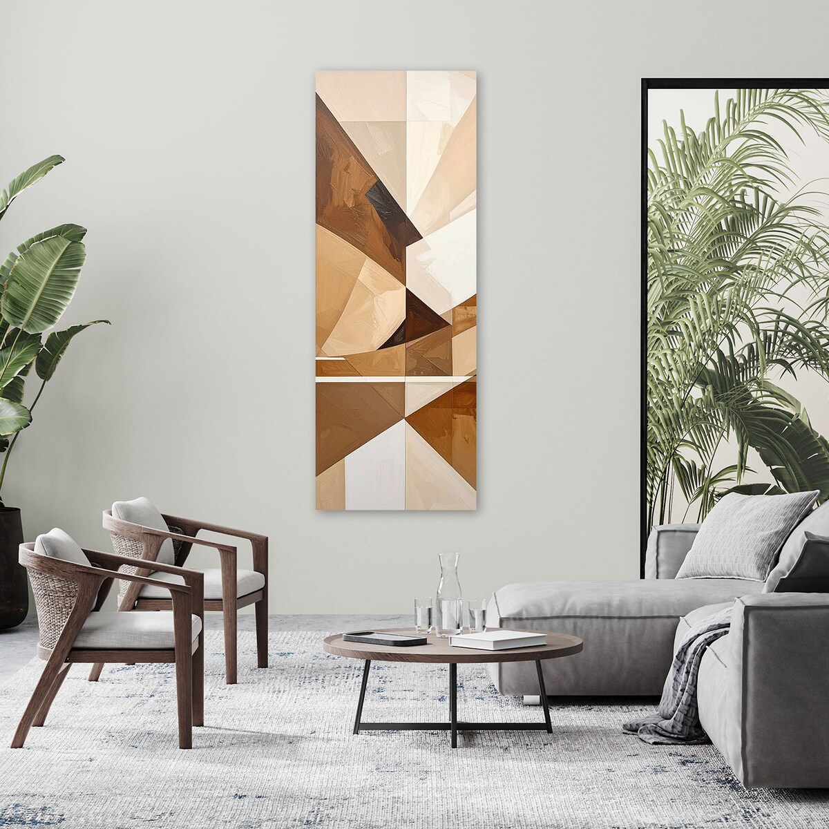 Obraz do salonu sypialni kuchni, Kształy Figury Geometryczna Abstrakcja