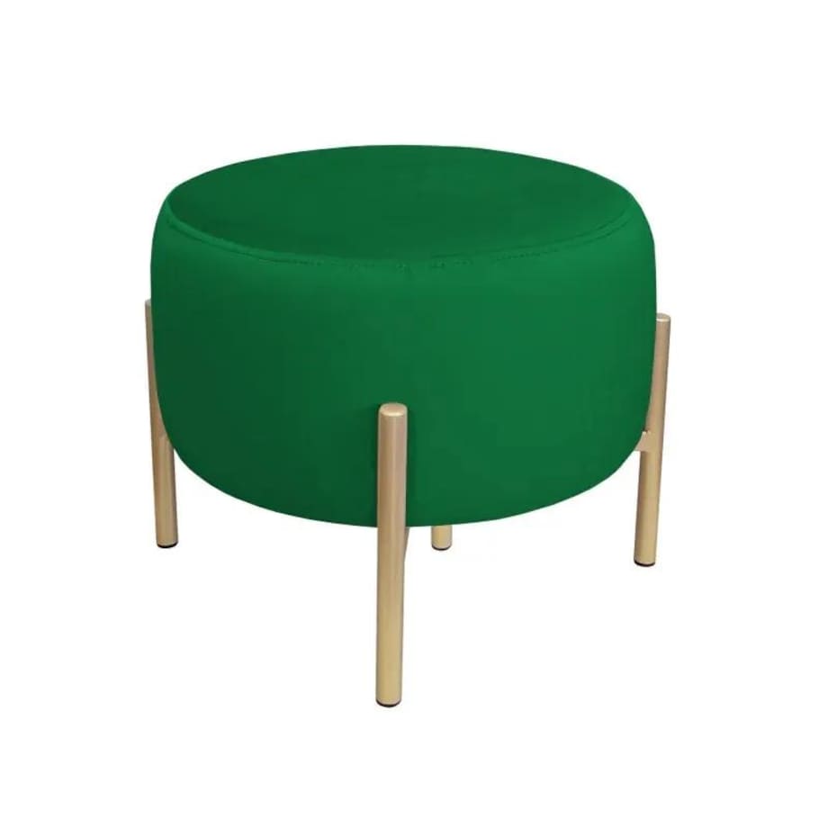 Pufa WILFRED MG VELVET zielona/złota