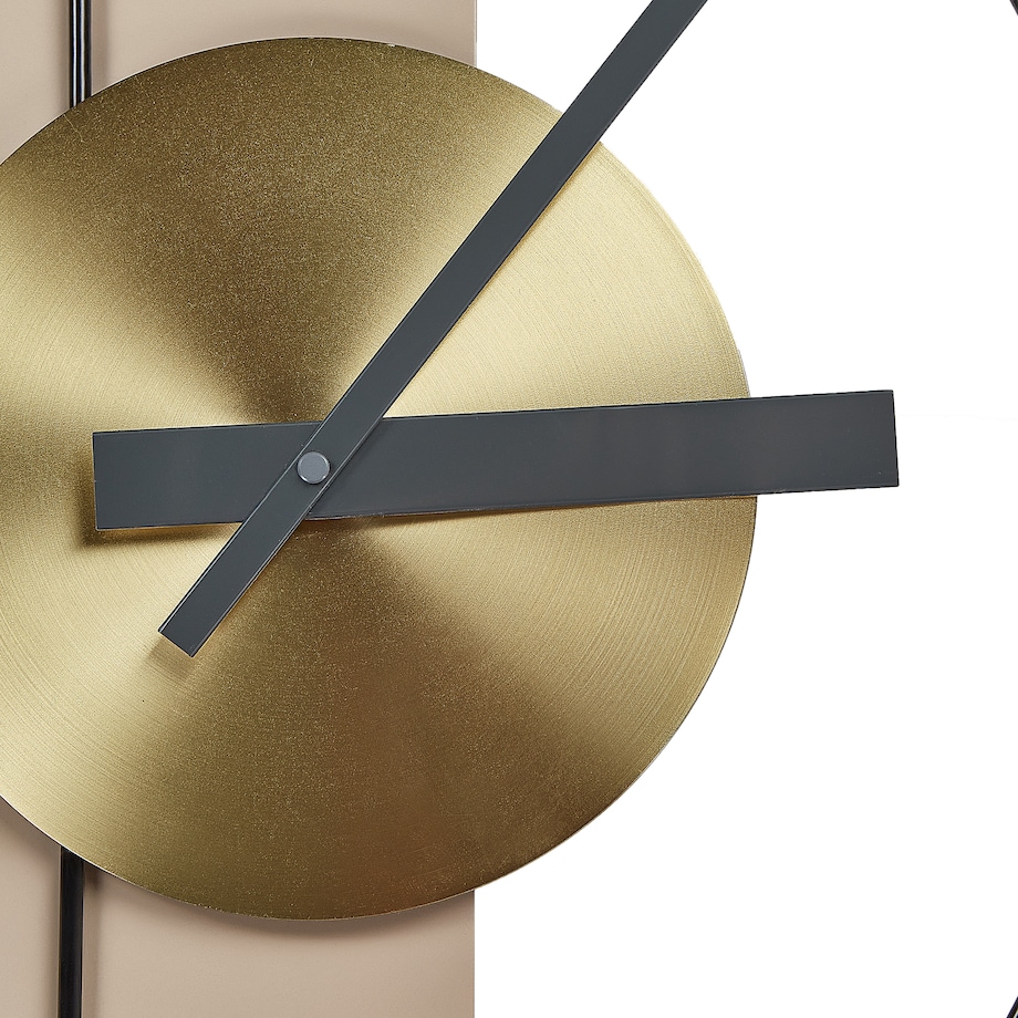 Zegar ścienny CEVINS 31 cm Metal Beżowy