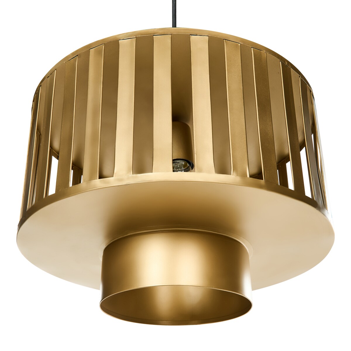 Lampa wisząca HUGLI Metal Mosiężny