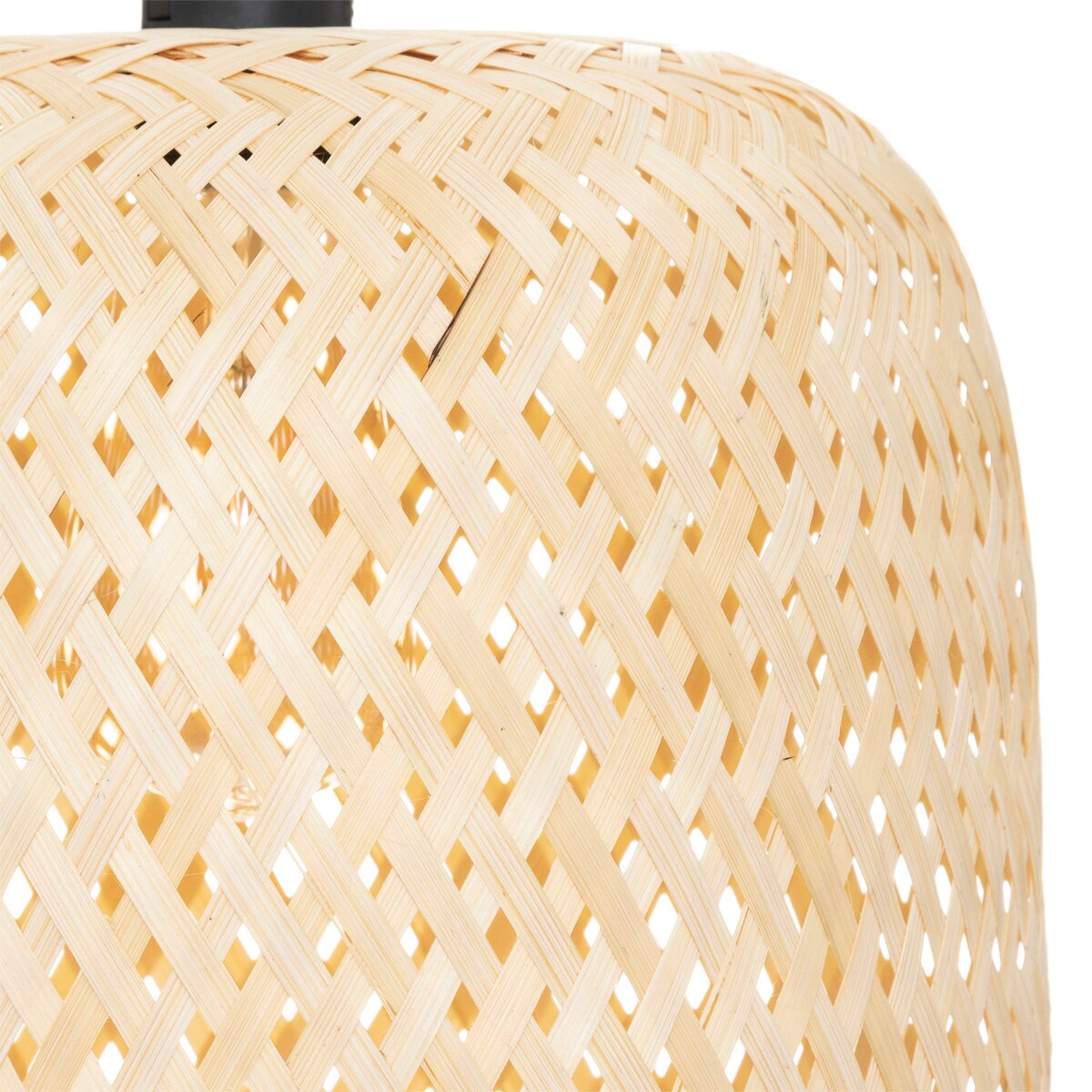 Lampa wisząca bambusowa ALI, Ø 28 cm