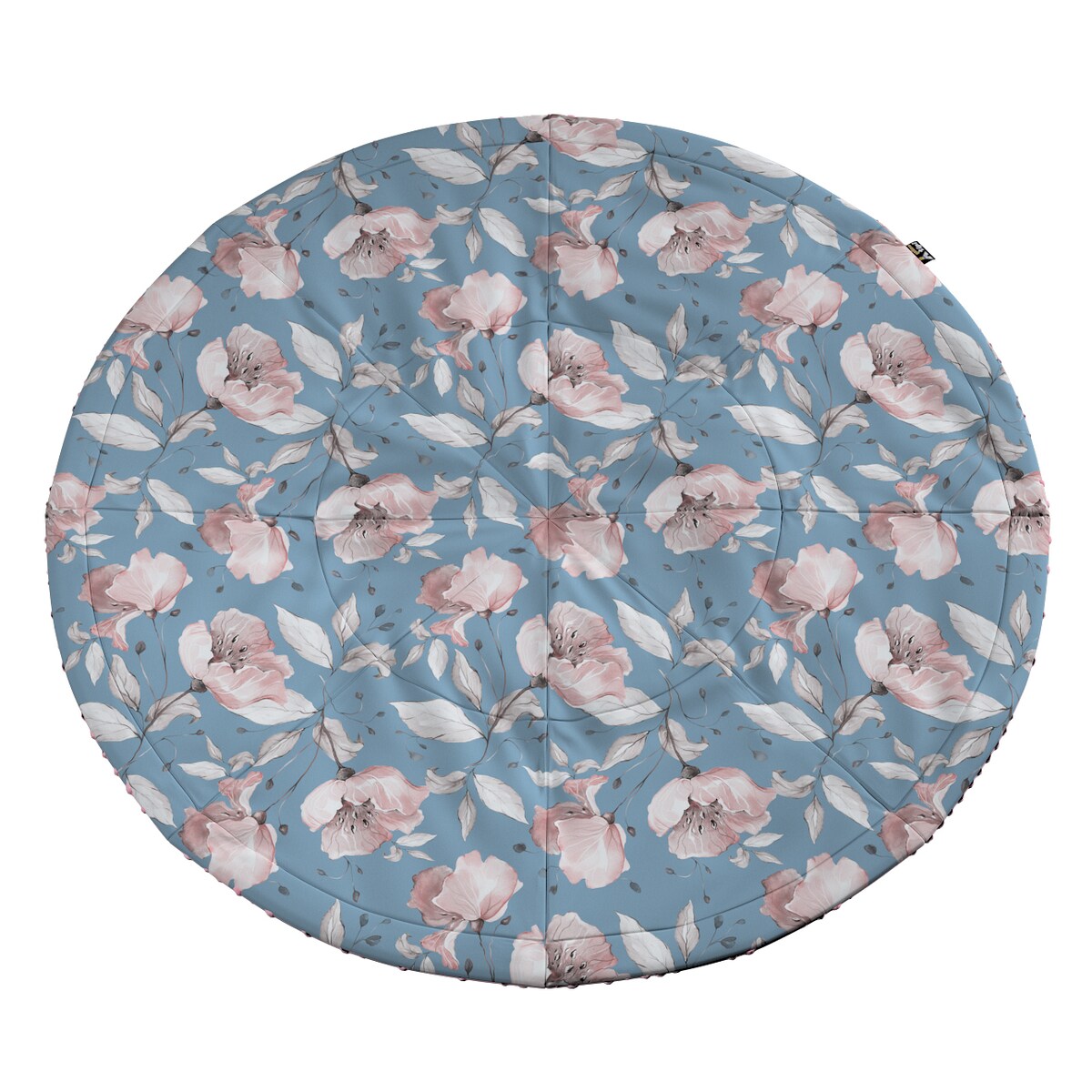 Mata okrągła, niebiesko-różowy, 130cm, Magic Collection