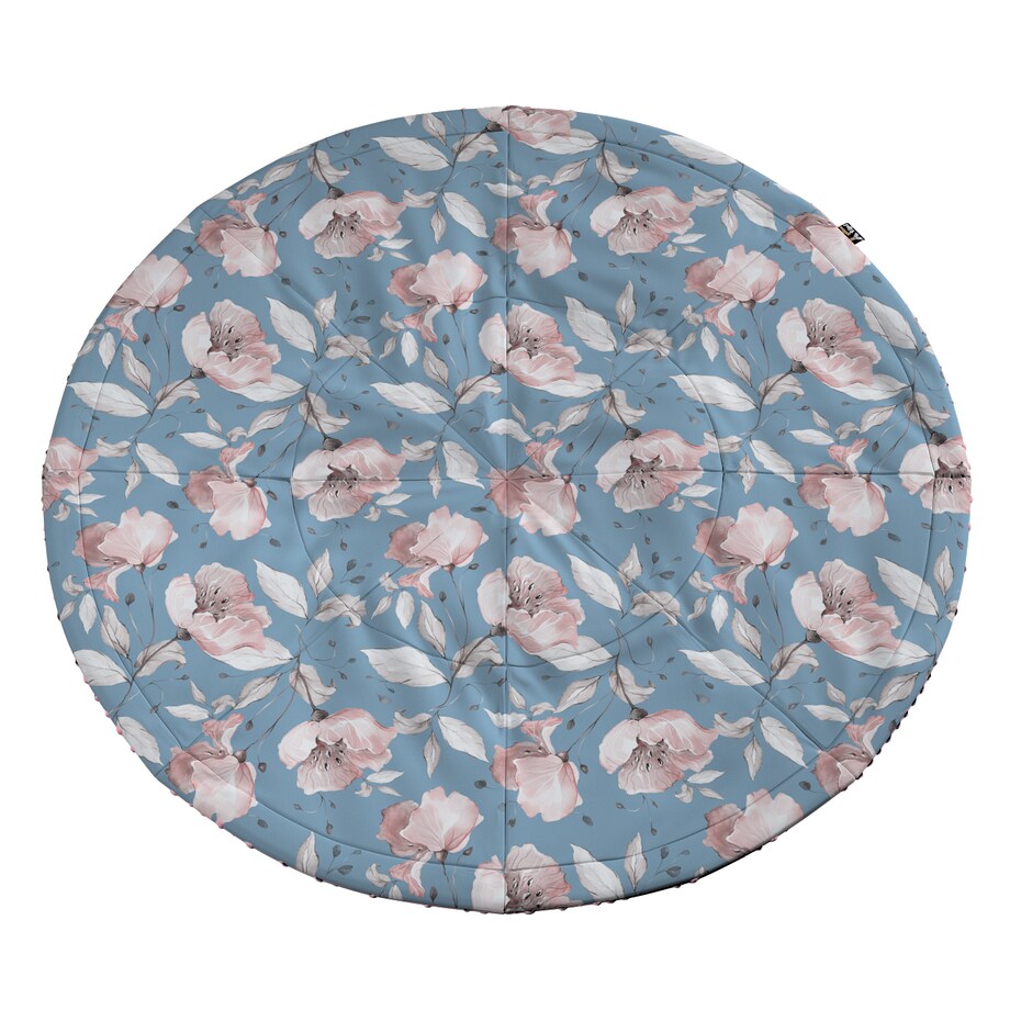 Mata okrągła, niebiesko-różowy, 130cm, Magic Collection