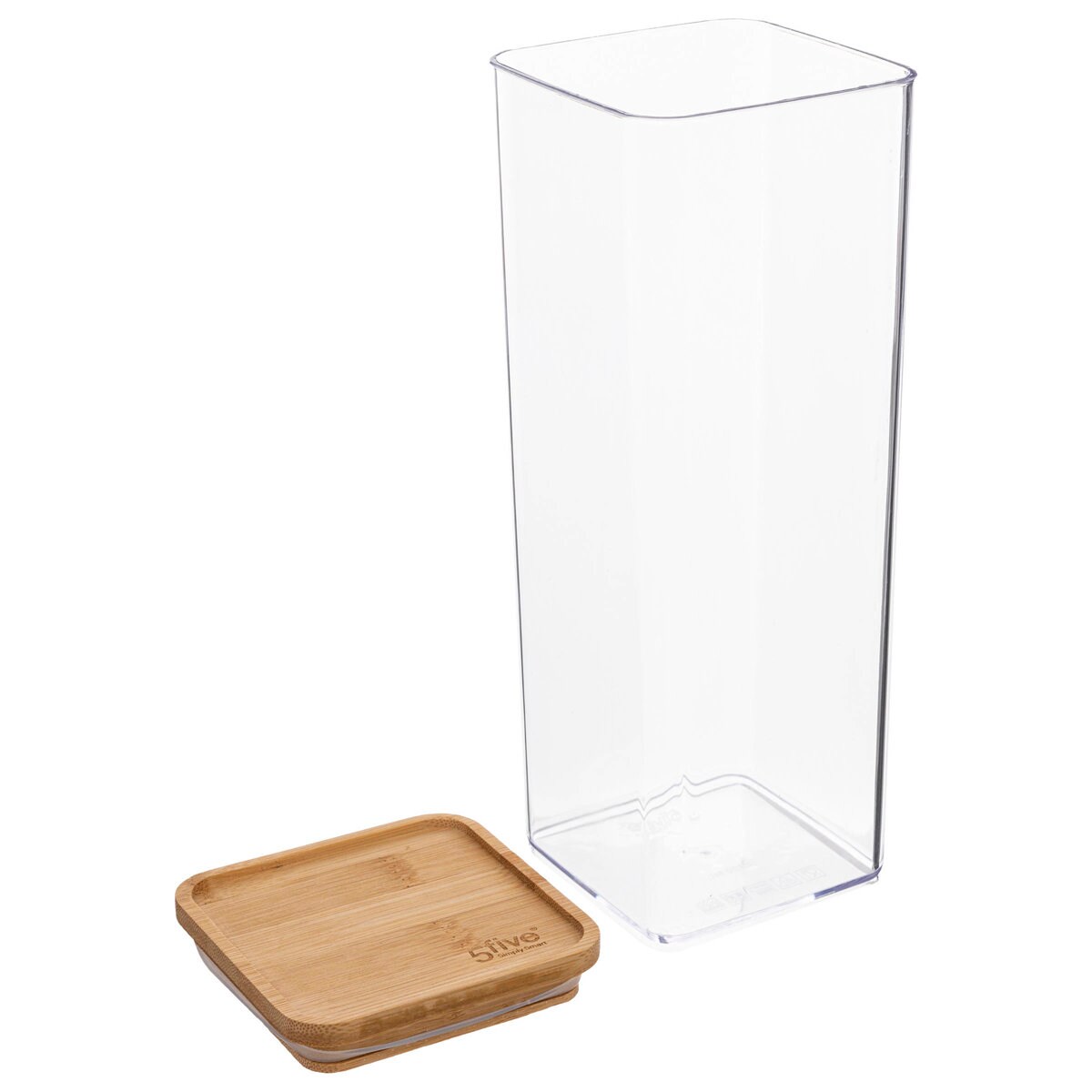 Pojemnik na produkty sypkie ESKE, bambusowa pokrywka, 2L