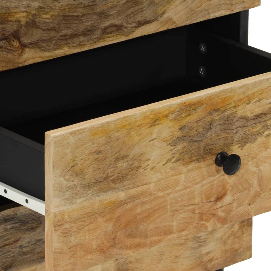 vidaXL Szafka nocna, 50x33x60 cm, lite drewno mango