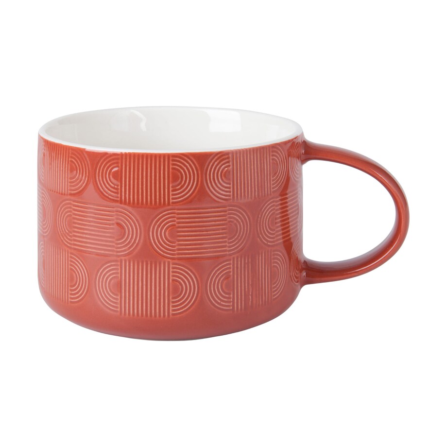 Kubek Crest, 500 ml, terracotta