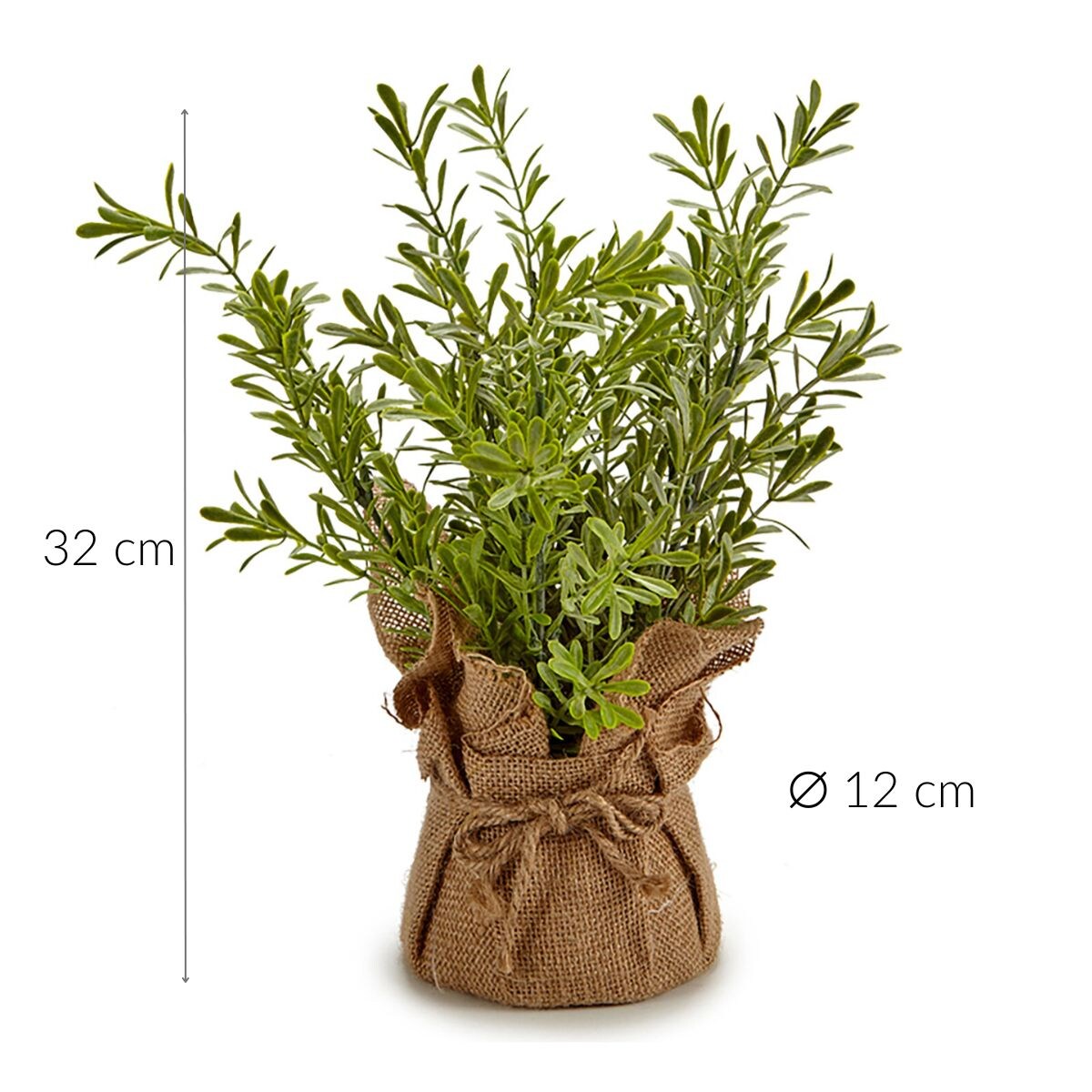 Sztuczne zioła w doniczce do kuchni, 17,7 cm