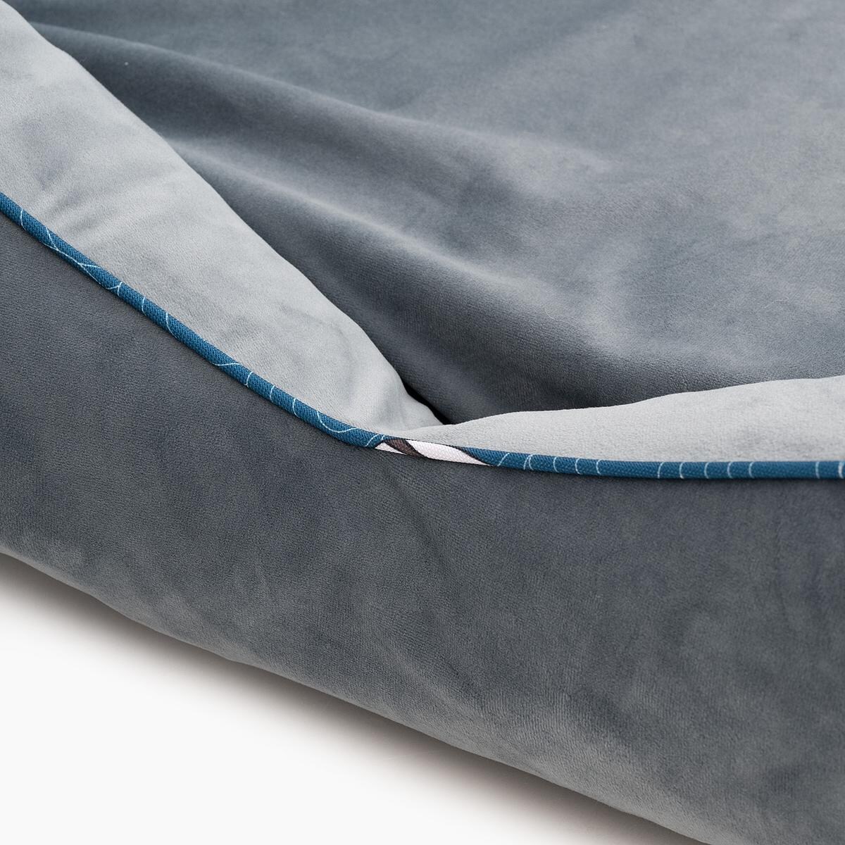 Kanapa ortopedyczna welurowa "Psutomaki" - Rozmiar: S