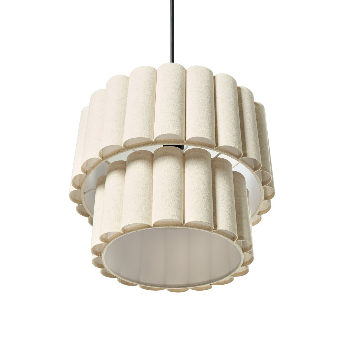 Lampa wisząca BELESSA Jasnobeżowy