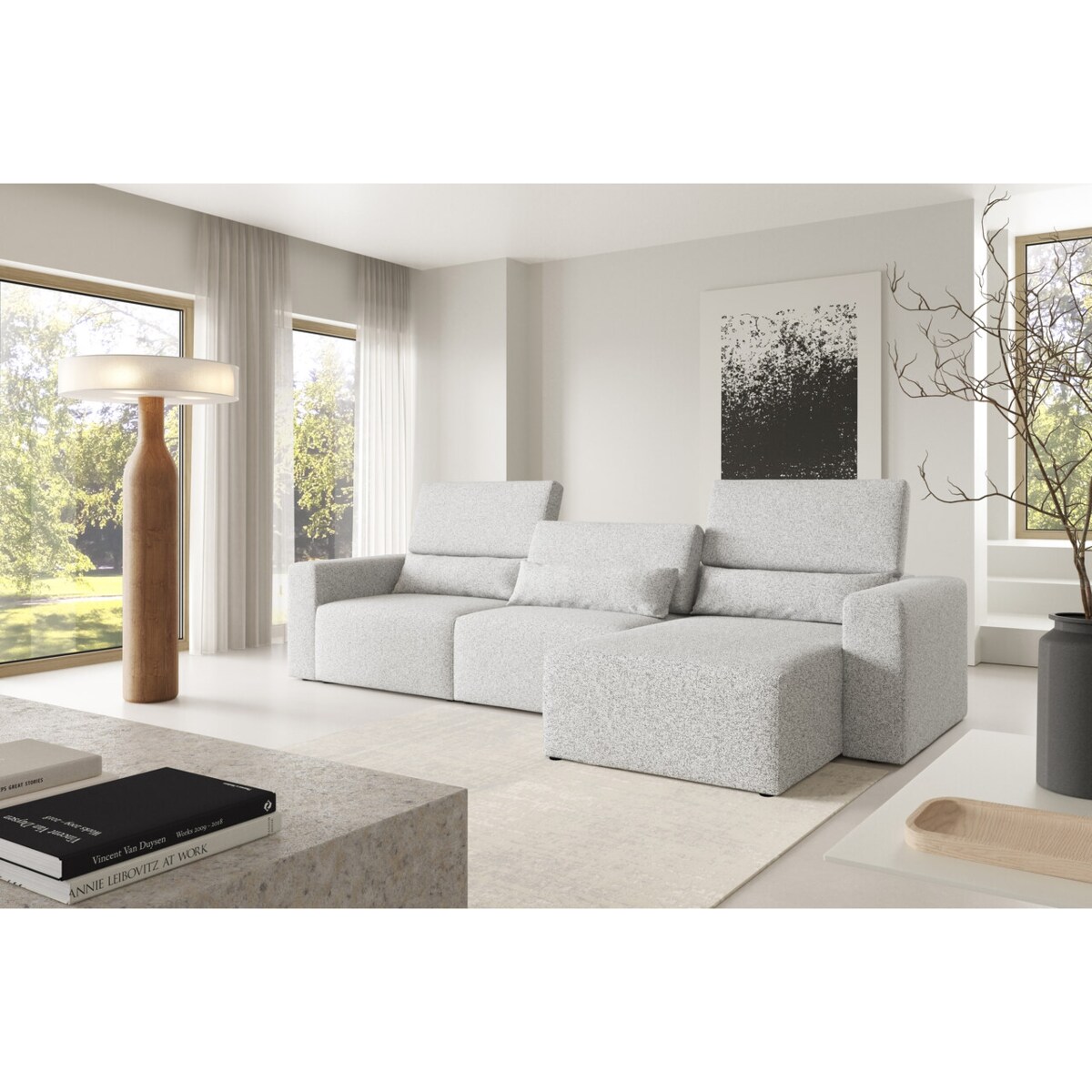 Narożnik Posejdon XL modułowy premium Kolor: Puente 80