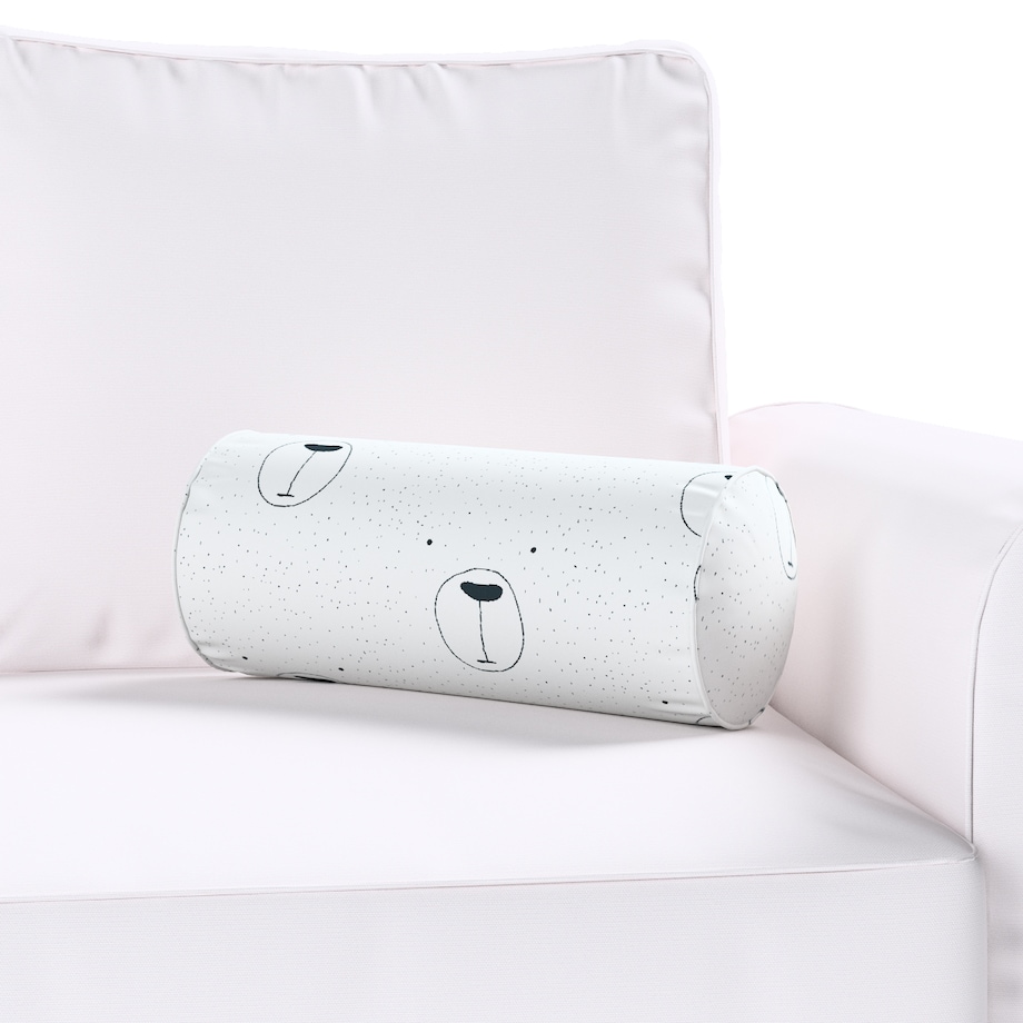 Wałek Ruby, ecru-czarny, Ø16 x 40 cm, Magic Collection