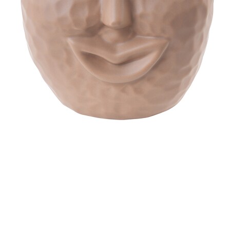 Wazon na kwiaty VERIA Ceramika 26 cm Piaskowy