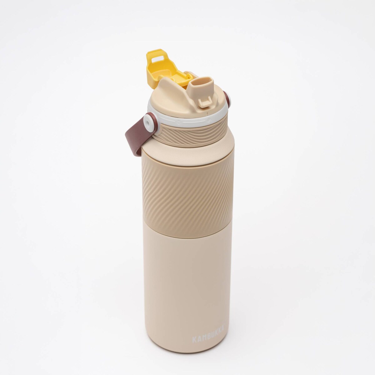 Butelka termiczna na wodę termos ze słomką Dupla Insulated 1000ml - Desert Sand