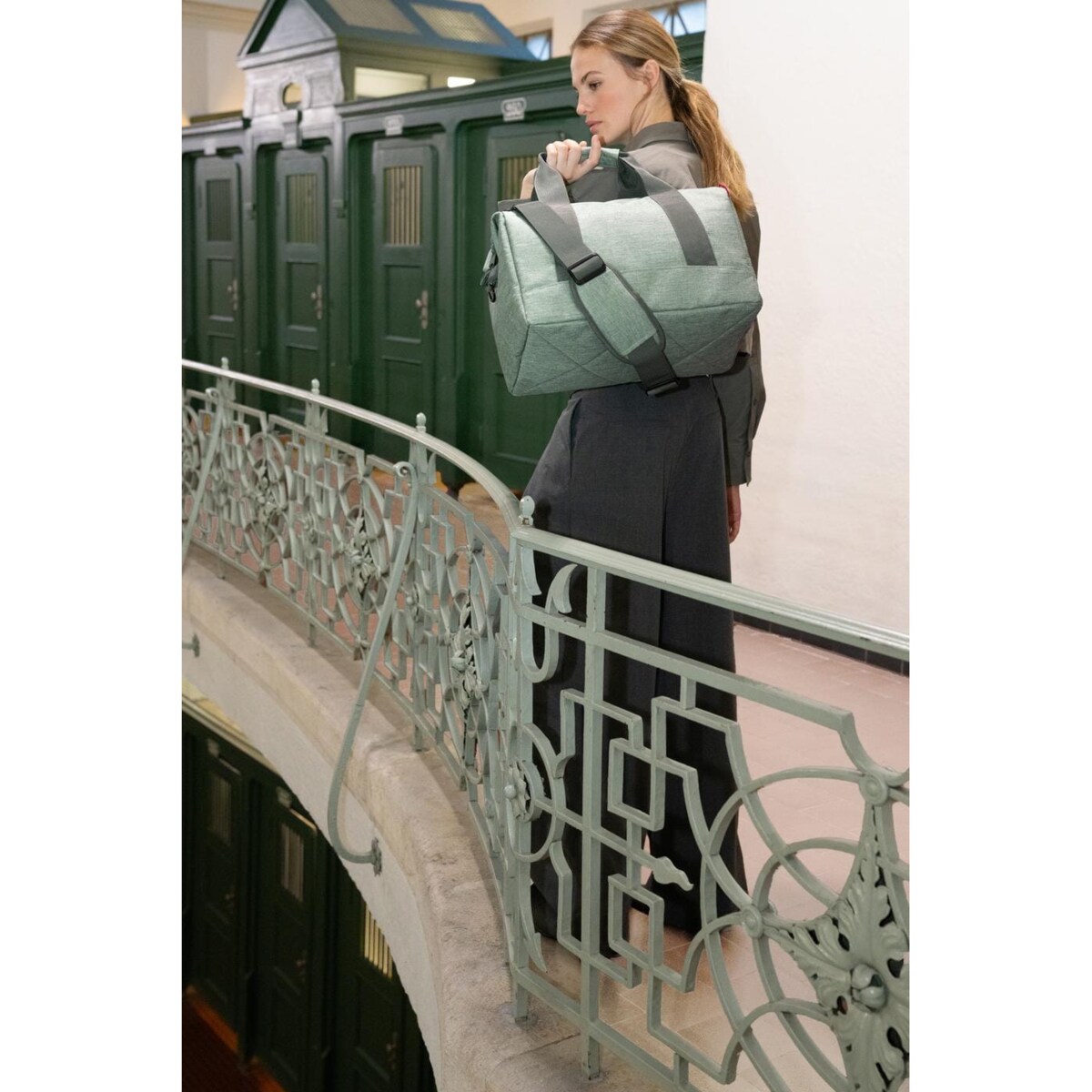 Torba ALLROUNDER M, twist sage