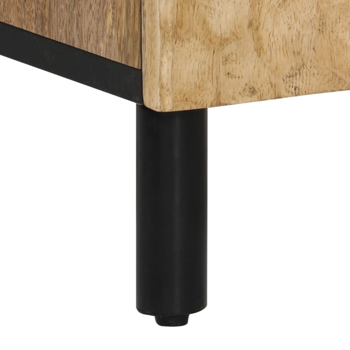 vidaXL Szafka łazienkowa, 38x33x160 cm, lite drewno mango