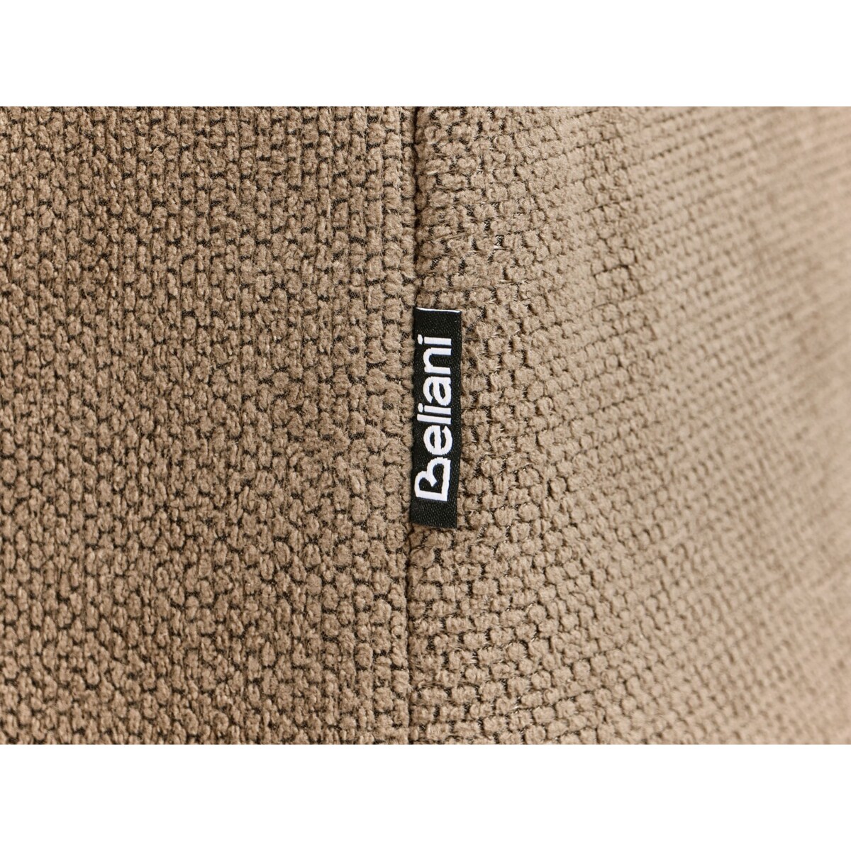 Sofa 3-osobowa jasnobrązowa FAUSKAN