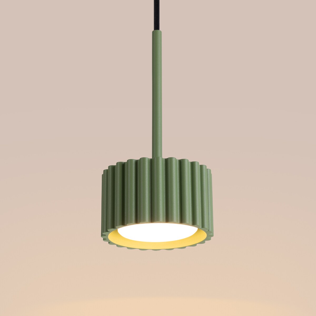 Lampa wisząca AURA 1 szałwiowa Gx53