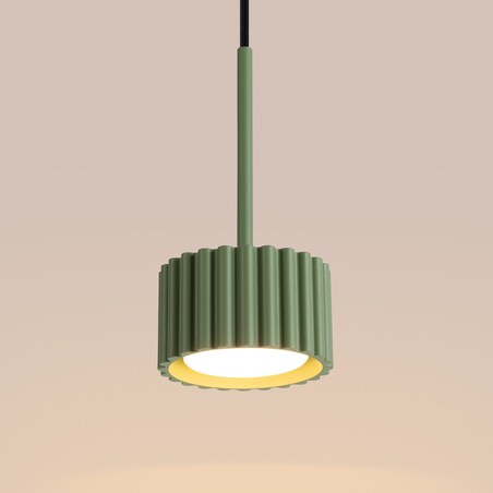 Lampa wisząca AURA 1 szałwiowa Gx53