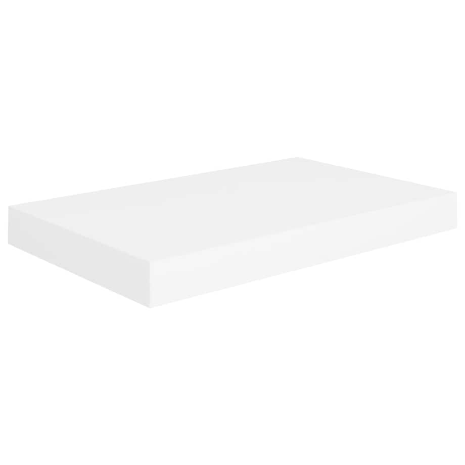 vidaXL Półki ścienne, 2 szt., białe, 40x23x3,8 cm, MDF