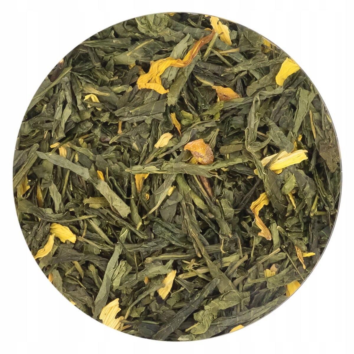 Herbata zielona MADAM BUTTERFLY o smaku delikatnej brzoswkini PREMIUM - herbata liściasta sypana mieszanka napar susz - gotowa na prezent upominek