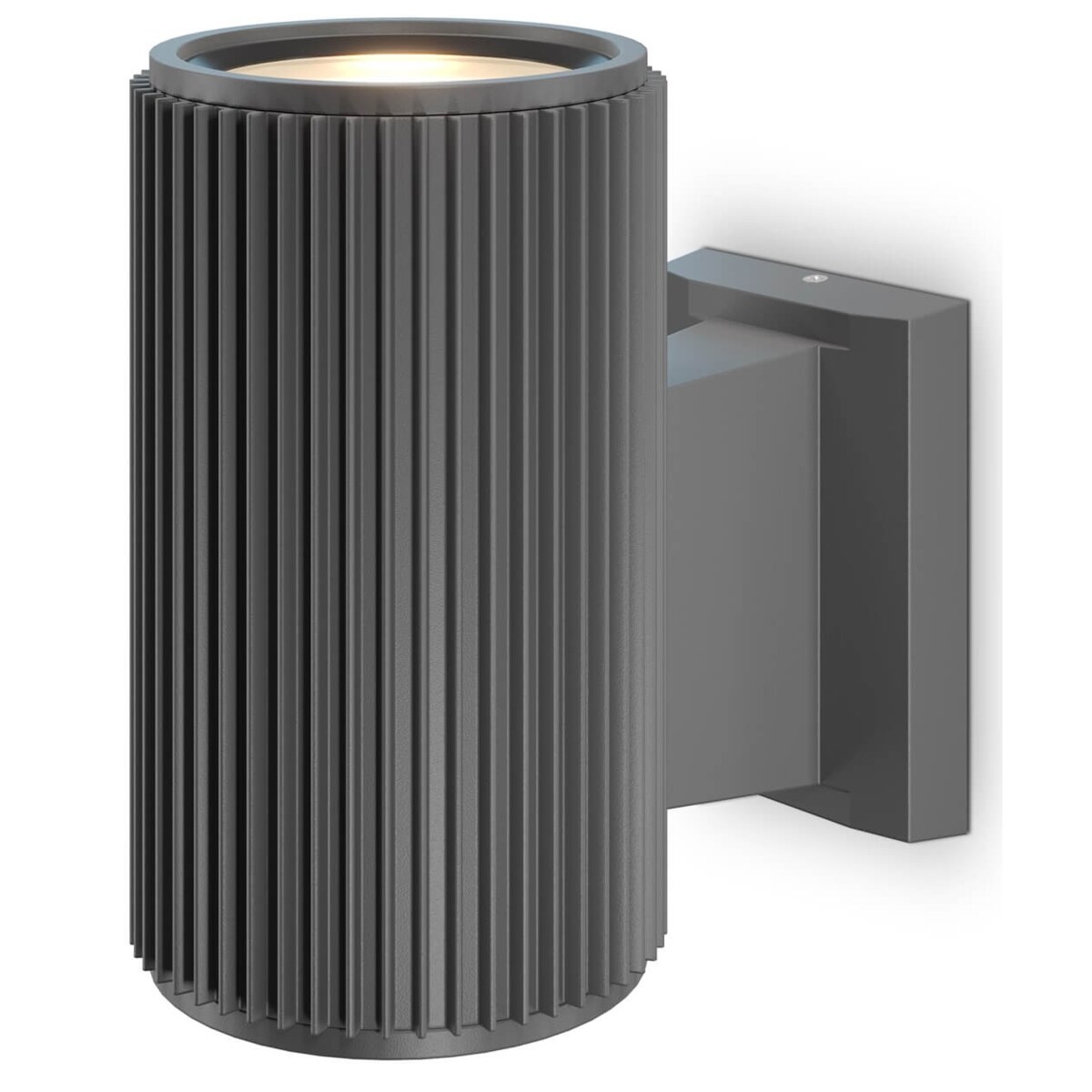 Metalowa lampa zewnętrzna Rando O419WL-01GR do ogrodu szara