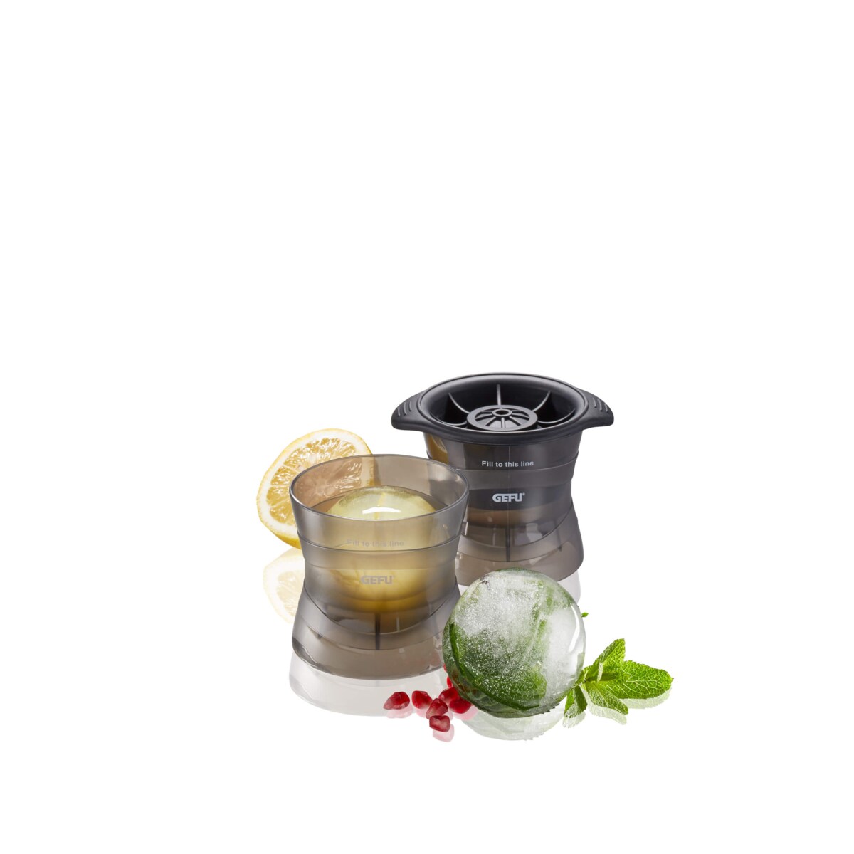 Zestaw 2 foremek na kulkę lodu GLOBE