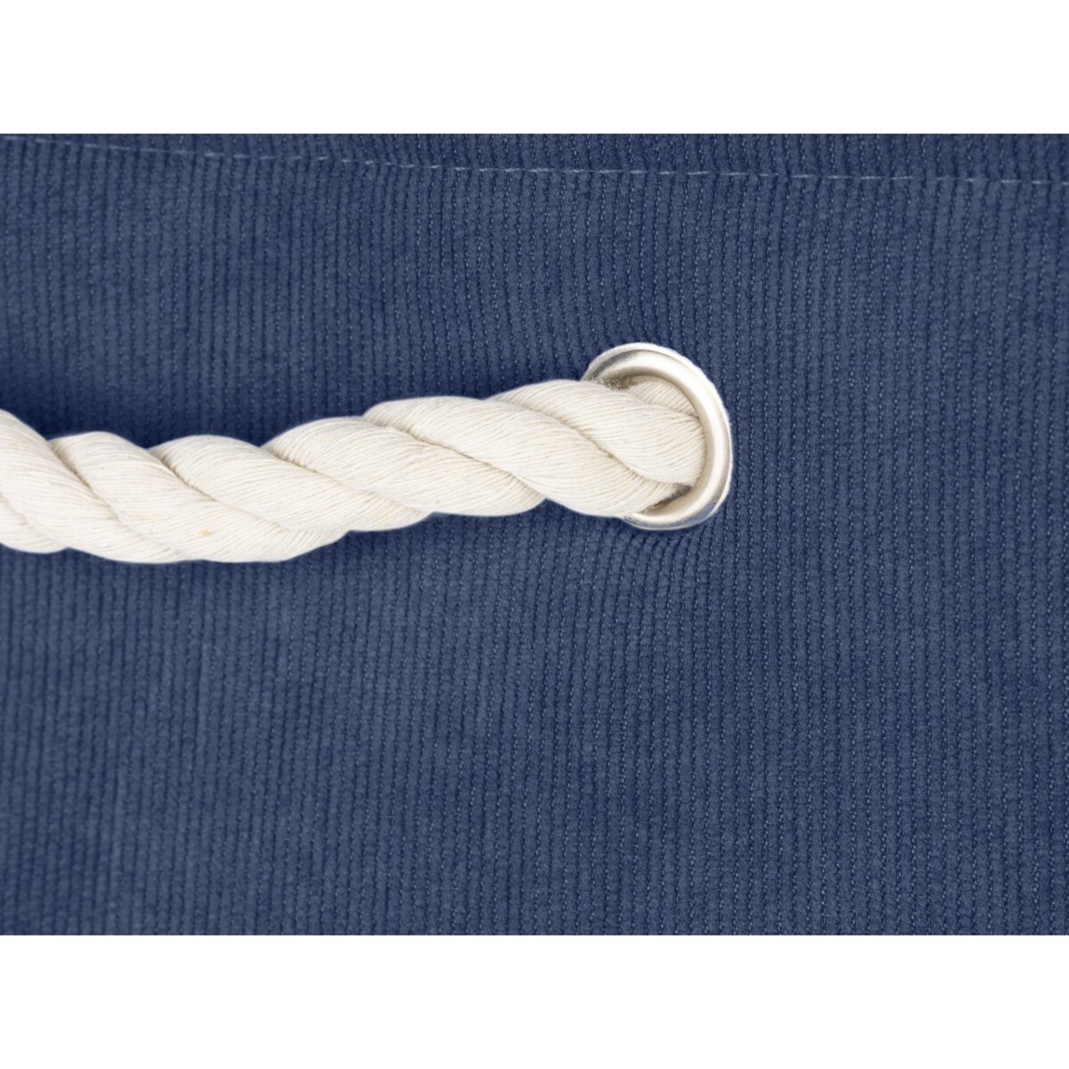 Kosz na pranie 51x29x25 cm MARINAIO granatowy