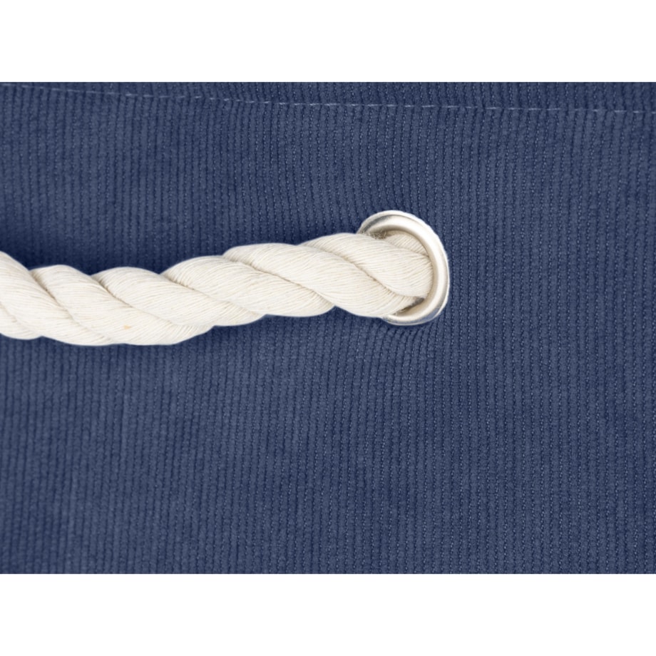 Kosz na pranie 51x29x25 cm MARINAIO granatowy