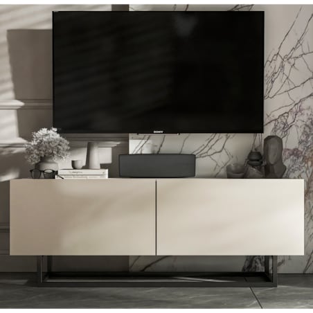 Szafka RTV Loft Industrialna Komoda RTV Kaszmir MAT 120 cm