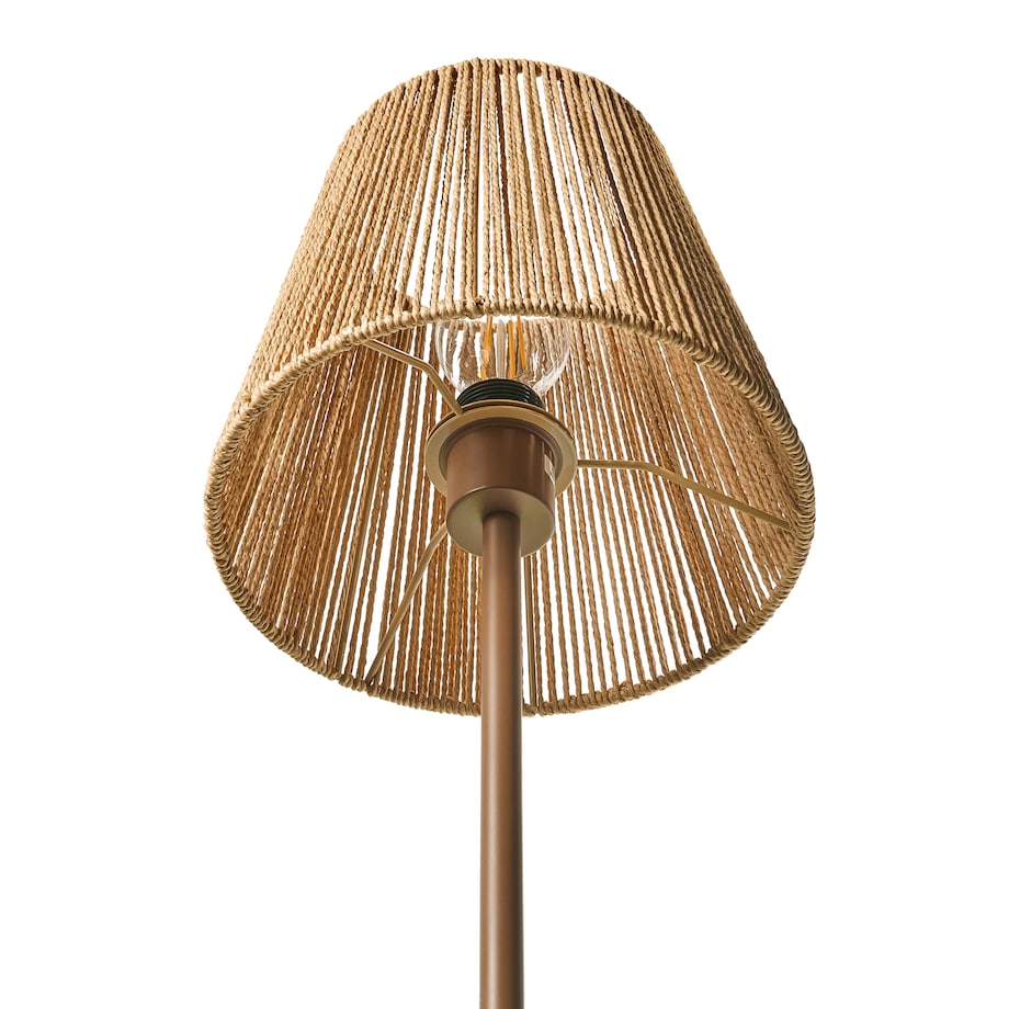 Lampa podłogowa HANGER Metal Brązowy